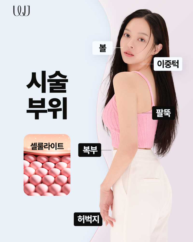 [WJ원진성형외과.피부과] 온다리프팅 바디 전용팁 12mm 보유, 얼굴부터 바디까지